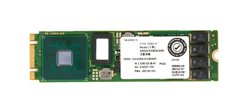 SSDSCKKB240G8R - Intel D3-S4510 Series 240GB SATA 6Gb/s Triple-Level Cell M.2 Solid State Drive