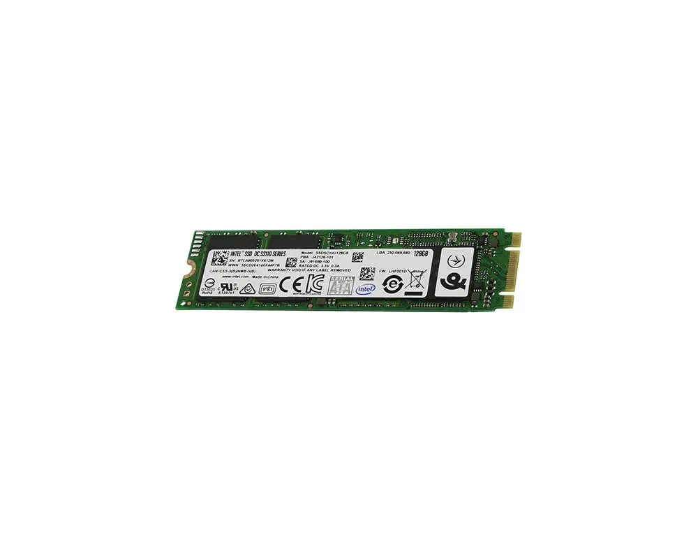 SSDSCKKI128G8 - Intel DC S3110 Series 128GB 3D NAND Triple-Level Cell SATA 6Gb/s M.2 Solid State Drive