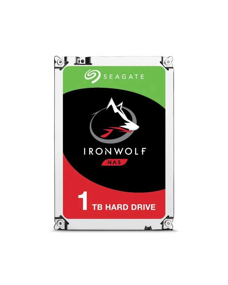ST1000VNZ02 - Seagate IronWolf NAS 1TB 5900RPM SATA 6Gb/s 64MB Cache 3.5-Inch Hard Drive
