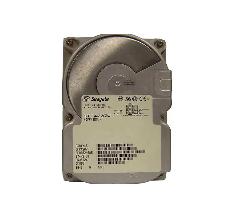 ST14207W - Seagate 4GB 7200RPM Ultra SCSI 3.5-inch Hard Drive
