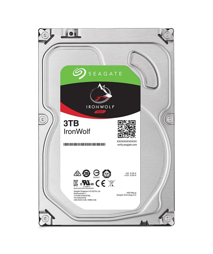ST3000VNZ07 - Seagate IronWolf NAS 3TB 5900RPM SATA 6Gb/s 64MB Cache 3.5-Inch Hard Drive
