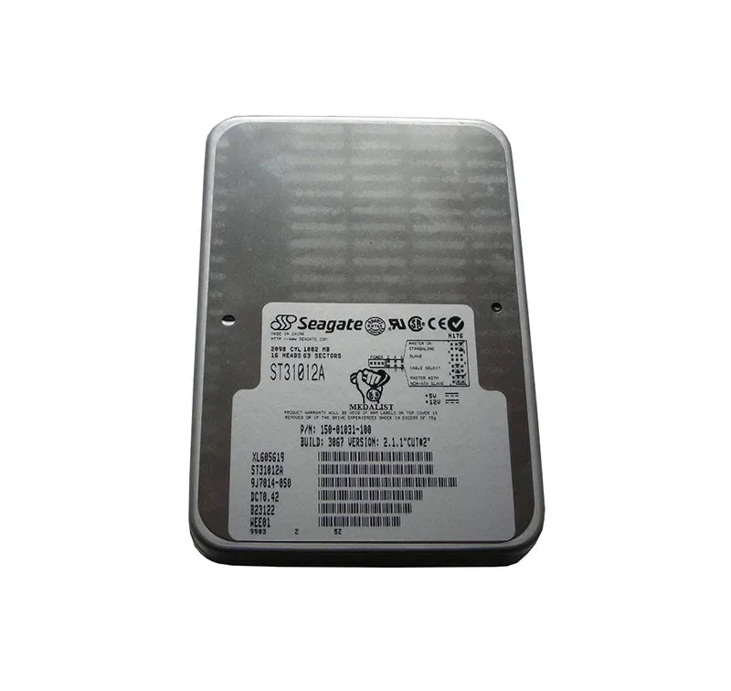 ST31012A - Seagate Medalist 1012 1.08GB 4500RPM ATA-33 128KB Cache 3.5-inch Hard Drive