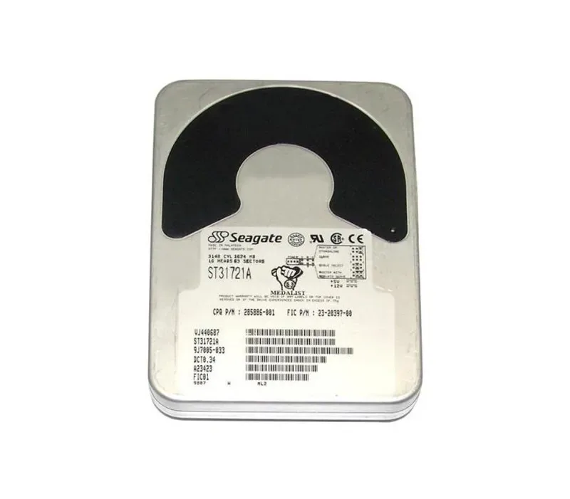 ST31721A - Seagate Medalist 4340 1.7GB 4500RPM IDE/ATA 128KB Cache 3.5-inch Hard Drive