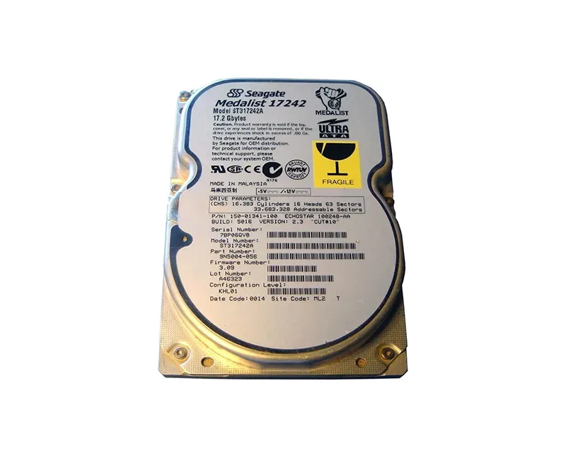 ST317242A - Seagate 17GB 5400RPM ATA-66 3.5-inch Hard Drive