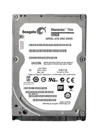 ST320LT031 - Seagate Ultrathin 500GB 5400RPM SATA 6Gb/s 16MB Cache SED 2.5-inch Laptop Hard Drive