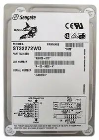 ST32272WD - Seagate 2GB 7200RPM Ultra SCSI 3.5-inch Hard Drive