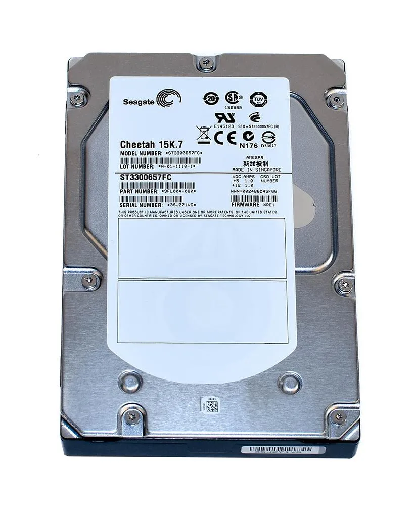 ST3300657FCV - Seagate 300GB 15000RPM Fibre Channel 4Gb/s 3.5-inch Hard Drive