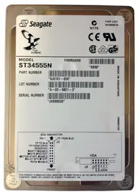 ST34555N - Seagate 4GB 7200RPM Ultra SCSI 3.5-inch Hard Drive
