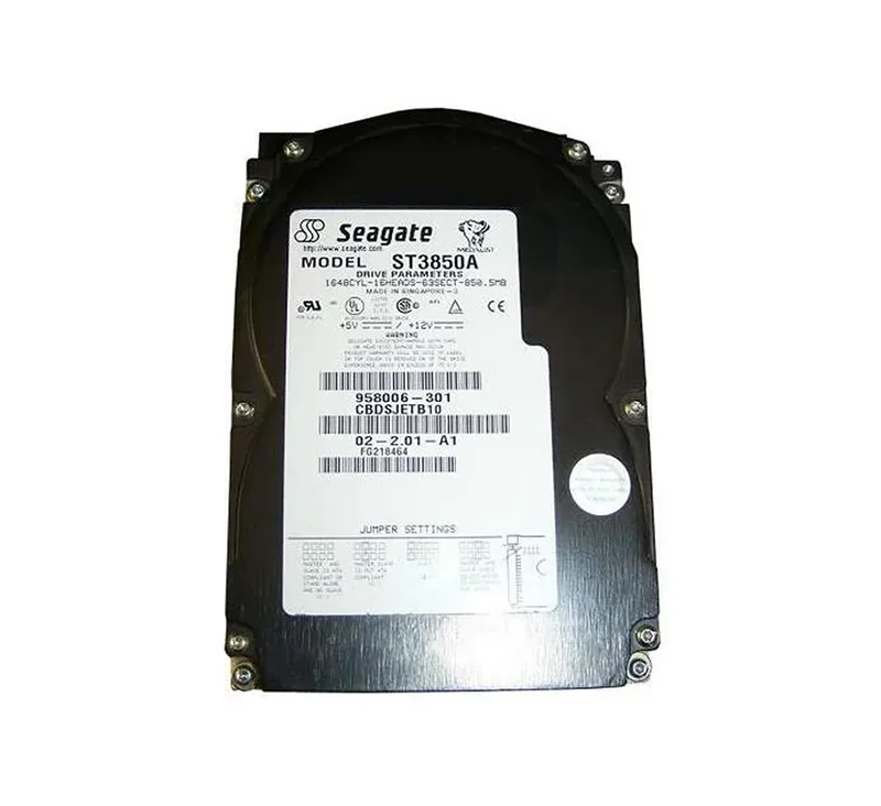 ST3850A - Seagate Medalist 850XE 850MB 3800RPM IDE/ATA 120KB Cache 3.5-inch Hard Drive