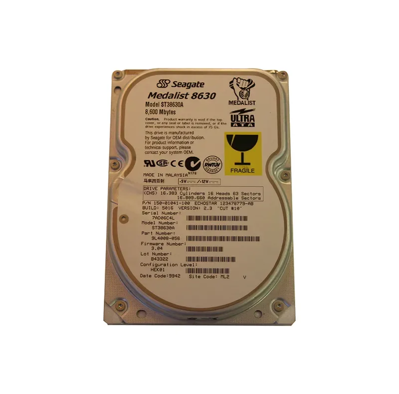 ST38630A - Seagate 8GB 5400RPM ATA-33 3.5-inch Hard Drive