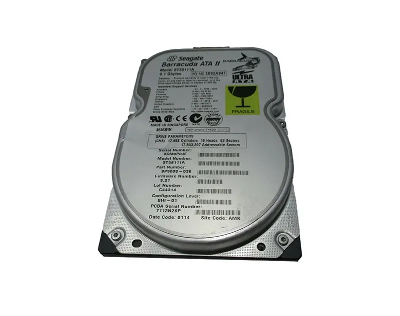 ST39111A - Seagate 9GB 7200RPM ATA-66 3.5-inch Hard Drive