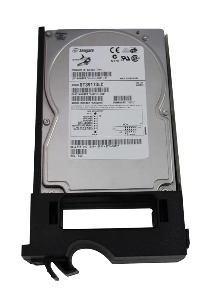 ST39173LC1 - Seagate 9GB 7200RPM Wide Ultra2 SCSI 3.5-inch Hard Drive