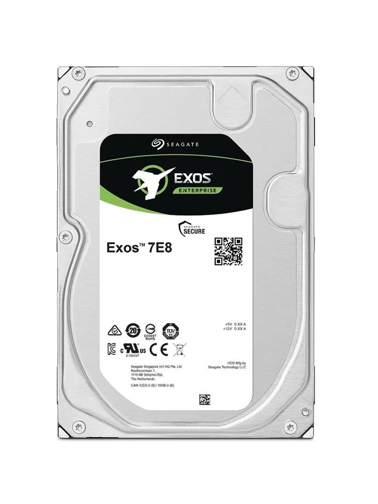 ST6000NM002A - Seagate Exos 7E8 6TB 7200RPM SATA 6Gb/s 256MB Cache 512n 3.5-inch Hard Drive