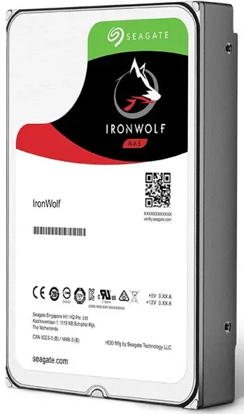ST8000VN0022 - Seagate IronWolf 8TB 7200RPM SATA 6Gb/s 256MB Cache 3.5-inch Hard Drive