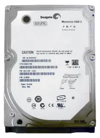 ST9100827AS - Seagate 100GB 5400RPM SATA 1.5Gb/s 2.5-inch Hard Drive