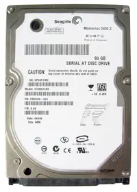ST98823AS - Seagate 80GB 5400RPM SERIAL ATA-150 SATA 8MB Cache 2.5-inch Hard Drive