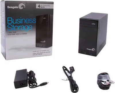 STBM4000100 - Seagate Business Storage 4TB 1.00GHz 512MB RAM 10/100/1000Mbps Ethernet Network Attached Storage