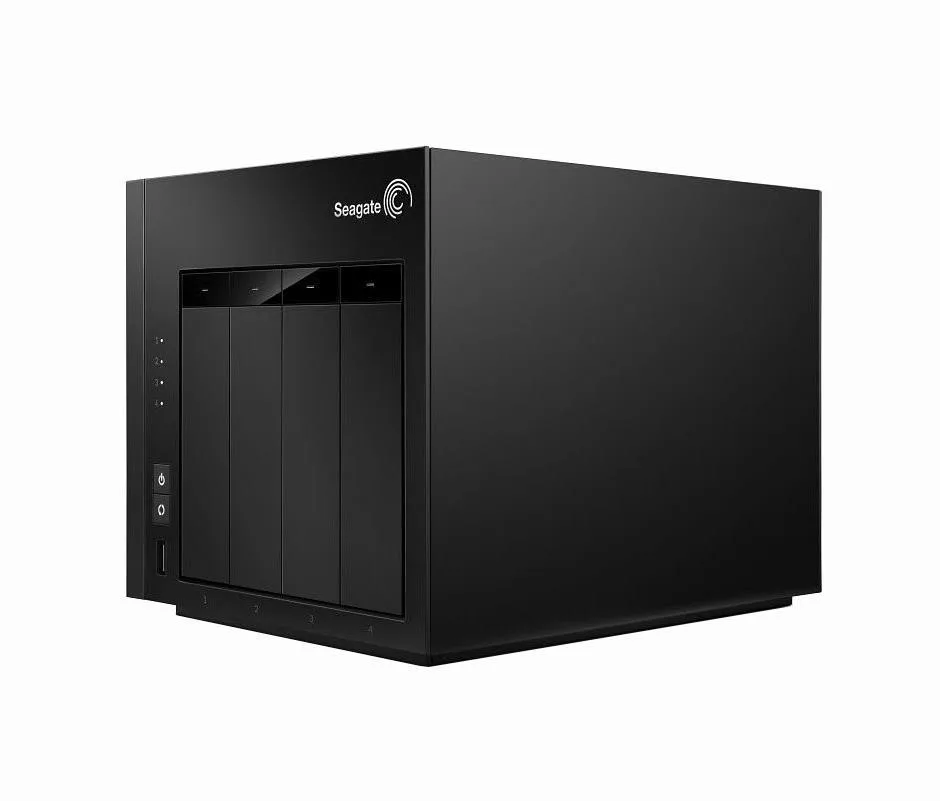 STCU4000100 - Seagate 4TB 4-Bay 1 x ARM 1.2GHz 512MB DDR3 SDRAM 90-Watts NAS Server