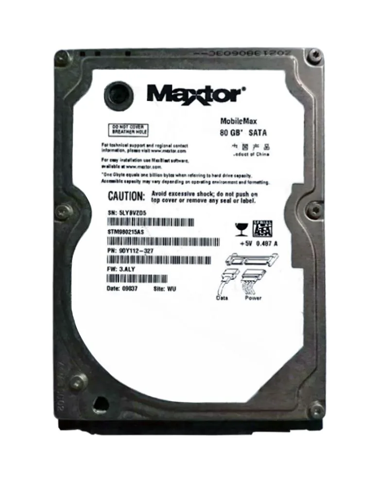 STM980215AS - Seagate MobileMax 80GB Hard Drive SATA 5400RPM 2MB Cache