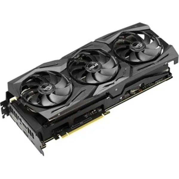 STRIXRTX2080TIO11GGAMING - ASUS ROG STRIX-RTX2080TI-O11G-GAMING GeForce RTX 2080 Ti Graphic Card 1350MHz Core 1665MHz Boost Clock 11GB GDDR6 PCI Express 3.0 x16 Triple Slot Space Required