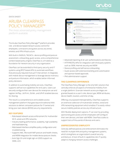 SUB3-CP-OG-2500 - HP Aruba ClearPass Policy Manager OnGuard Subscription License 2500 Endpoint