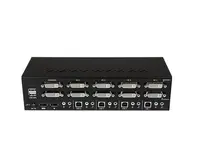 SV231QDVIUA - StarTech 2-Port Quad Monitor Dual-Link DVI USB KVM Switch with Audio and Hub