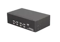 SV431DD2DUA - StarTech 4-Port Dual DVI KVM Switch with Audio and USB Hub