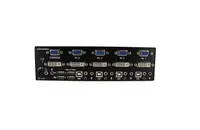 SV431DDVDUA - StarTech 4-Port DVI Dual Monitor KVM Switch with Audio and USB 2.0 Hub