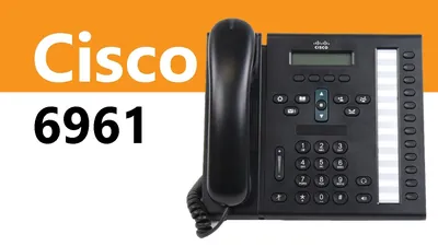 Cisco SW-CCME-UL-6961 Unified Communications Manager Express License 1 IP Phone