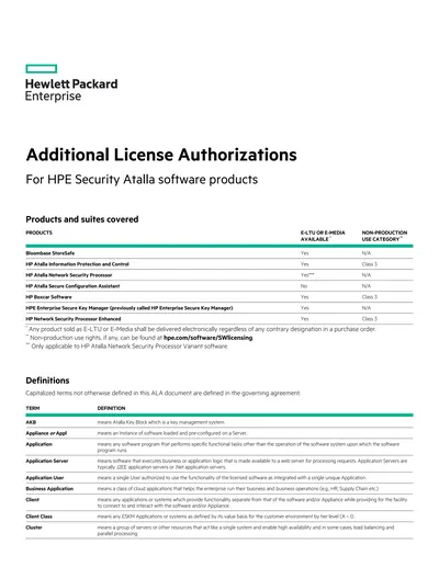 TA114AA - HP Operations Agent License Non-production