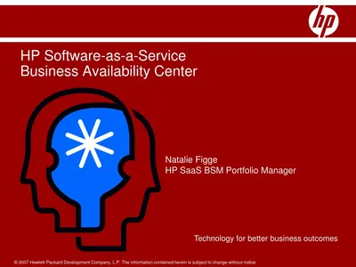 TA386AAE - HP Software Business Availability Center Service Level Management License