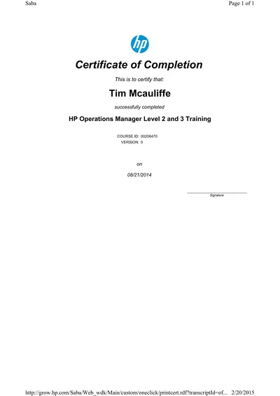 TA987AA - HP Operations Manager Electronic License