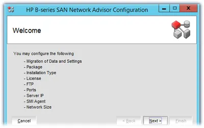 TC353B - HP B-series SAN Network Advisor Professional Plus License 2560 SAN Port, 36 SAN Fabric