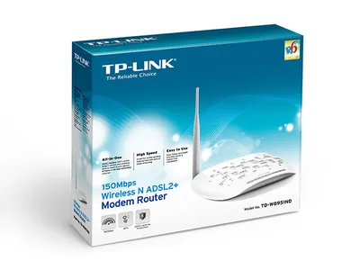 TD-W8951ND - TP-LINK 150Mbps Wireless N ADSL2+ Modem Router