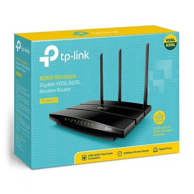 TD-W9977 - TP-Link N300 Wireless Gigabit VDSL/ADSL Modem Router