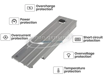 TD116 - Dell 85Whr 11.1V 9-Cell Li-Ion Battery for Latitude D620, D630, D631, D640, Precision M2300