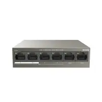TEF1106P-4-63W - Tenda 6-Port 10/100M Desktop Switch with 4-Port PoE