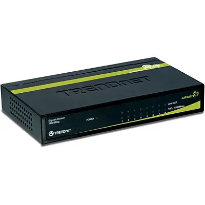 TEG-S80G - TRENDnet 8-Port Ethernet Switch
