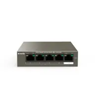 TEG1105P-4-63W - Tenda 5-Port Gigabit Desktop Switch with 4-Port PoE