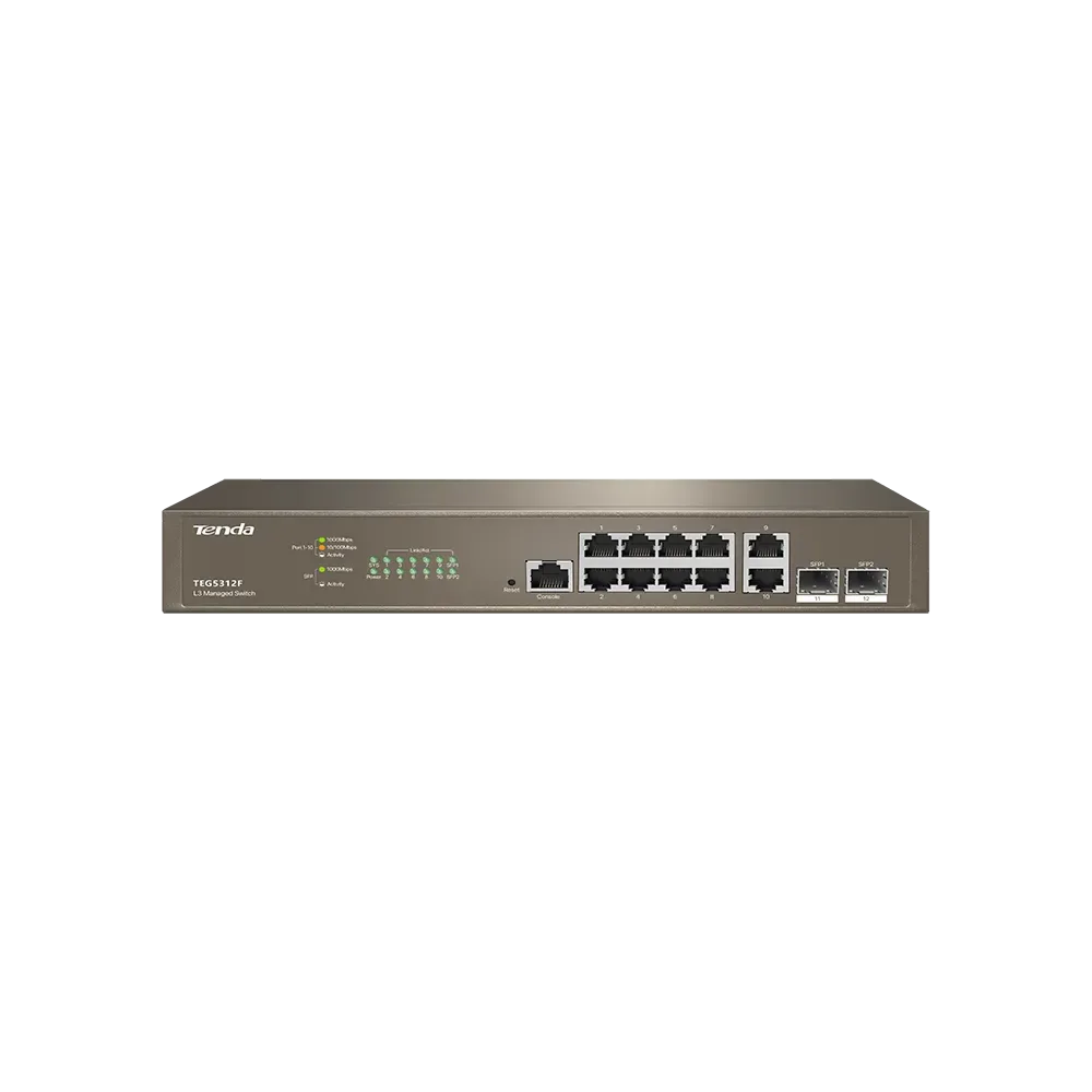 TEG5312F - Tenda L3 Managed Switch
