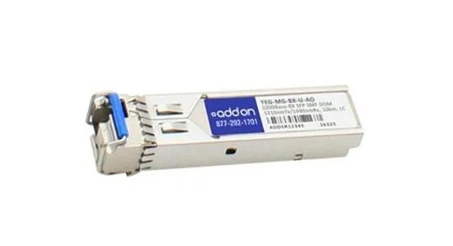 TEGMGBXU20AO - Addonics 1Gbps Trendnet Compatible 1000base-bx Single-mode Fiber SFP Transceiver Module