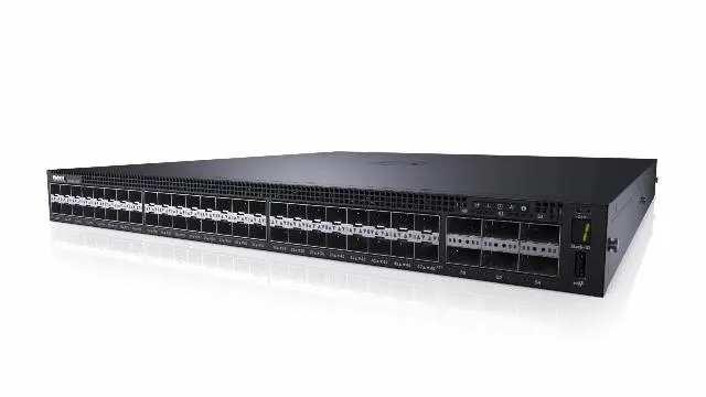 Dell TF3V9 Dell 0TF3V9 / TF3V9 PowerSwitch S4000 S4048-ON 48-Ports SFP+ 6-Ports QSFP28 Layer3 Managed 1U Rack-mountable Network Switch