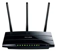 TL-WDR4300 - TP-Link N750 450Mb/s (5GHz) 300Mb/s (2.4GHz) Dual-Band Wireless Gigabit Router (Black)