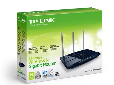 TL-WR1043ND V3 - TP-LINK 450Mbps Wireless N Gigabit Router