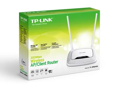 TL-WR843N - TP-LINK 300Mbps Wireless AP/Client Router