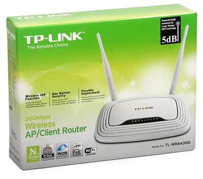 TL-WR843ND - TP-LINK 300Mbps Wireless AP/Client Router
