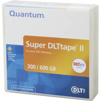 TM-DL-S3-100 - Quantum Super DLTtape II Barcode Labels Tape Cartridge - Super DLT Super DLTtape II - 300GB (Native) / 600GB (Compressed)