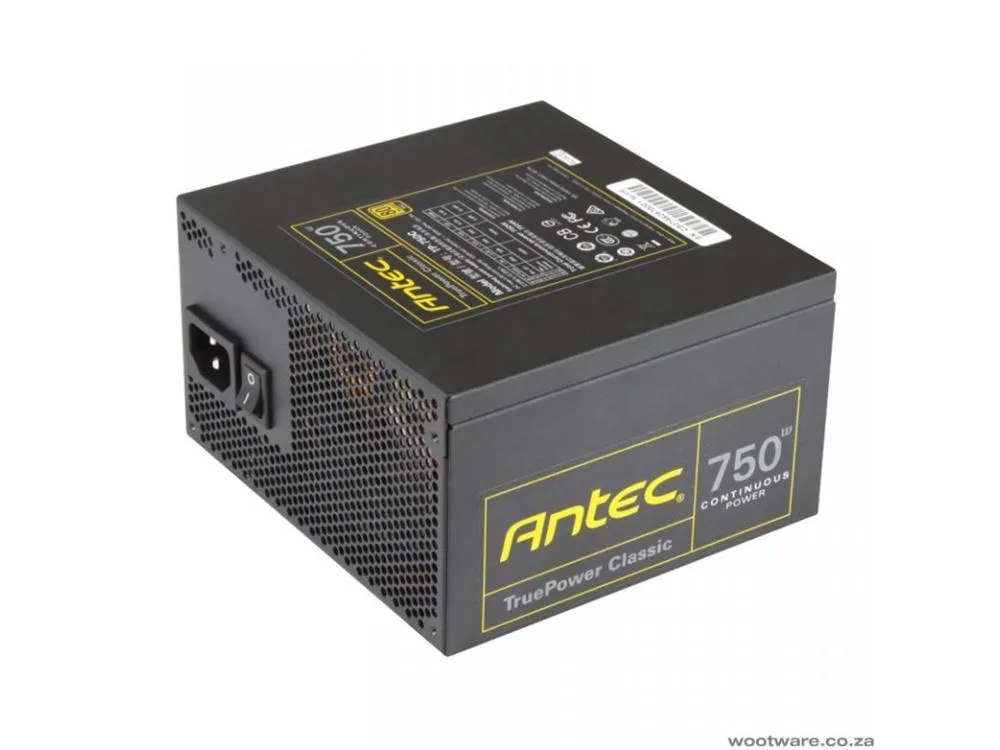 Antec TP 750C TruePower Classic TP-750C ATX12V & EPS12V Power Supply - 92% Efficiency - 750W
