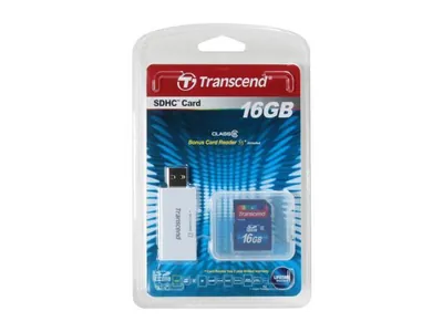 TRN-TS16GSDHC6 - Transcend 16GB Class 6 SDHC Flash Memory Card
