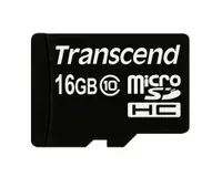 TRN-TS16GUSDHC10 - Transcend 16GB Class 10 microSDHC Flash Memory Card